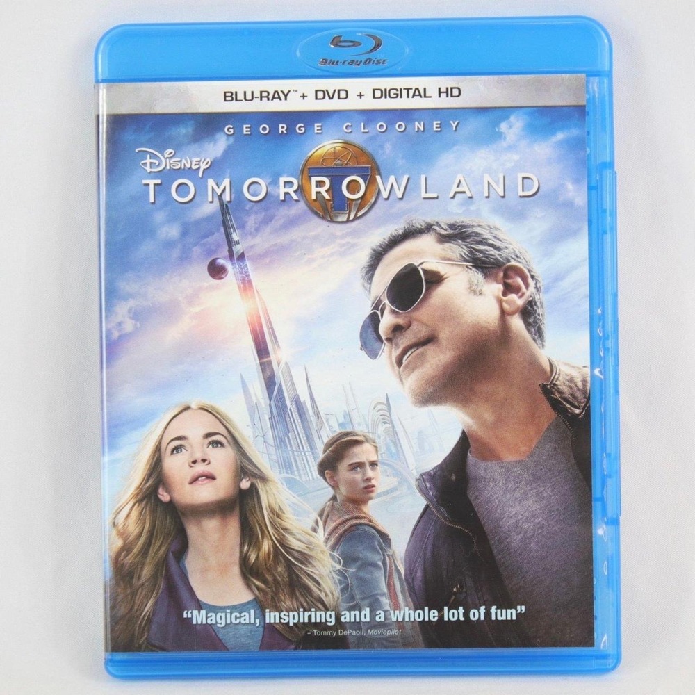 Tomorrowland Blu-Ray DVD Movie